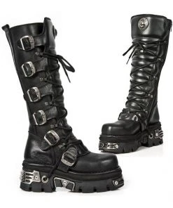 New Rock Boots Gothic Boots New Rock Steel Toe Capped Boots M.272MT-S1