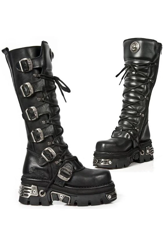 New Rock Boots Gothic Boots New Rock Steel Toe Capped Boots M.272MT-S1 3 New Rock Boots Gothic Boots New Rock Steel Toe Capped Boots M.272MT-S1