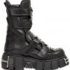 New Rock Boots New Rock Velcro Tower Boots M.422-S1 Gothic Boots