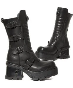 New Rock Boots New Rock Wild M8 Boots M.373QX-S1 Gothic Boots