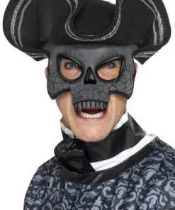 Kinkyangel Gothic Accessories Mens Venetian Nightmare Eyemask With Attached Hat