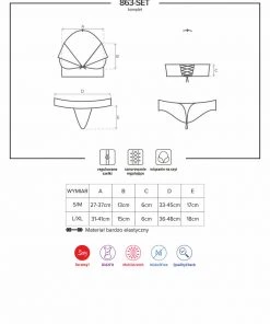 Obsessive Red Lingerie Set Lingerie Sets