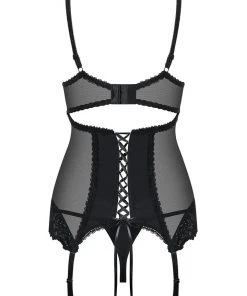 Obsessive Amallie Basque And String All Lingerie