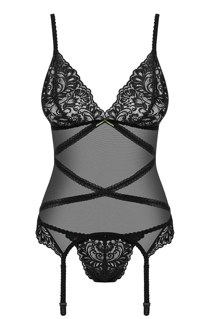 Obsessive Bondea Basque And Thong All Lingerie 5 Obsessive Bondea Basque And Thong All Lingerie