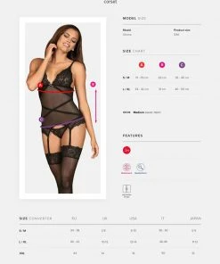 Obsessive Bondea Basque And Thong All Lingerie 16 Obsessive Bondea Basque And Thong All Lingerie