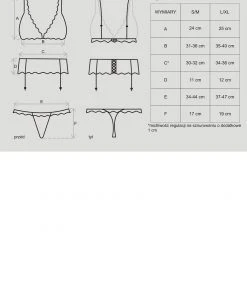 Obsessive Lingerie Emperita Set Lingerie Sets