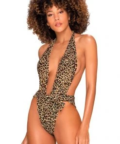 Obsessive Leopard Swimsuit All Ladies Clothing