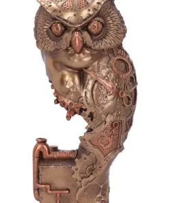 Nemesis Now Ohm Owl Steampunk Owl Figurine Steampunk Homeware