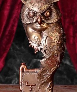 Nemesis Now Ohm Owl Steampunk Owl Figurine Steampunk Homeware