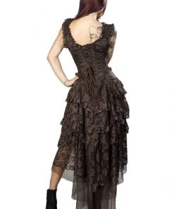 Burleska Ophelie Dress Brown