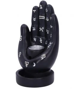 Nemesis Now Palmistry Backflow Incense Burner Black