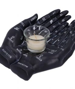 Nemesis Now Palmists Guide Black Tealight Holder All Homeware 10 Nemesis Now Palmists Guide Black Tealight Holder All Homeware
