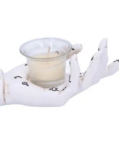 Nemesis Now Palmist's Prediction White Tealight Holder