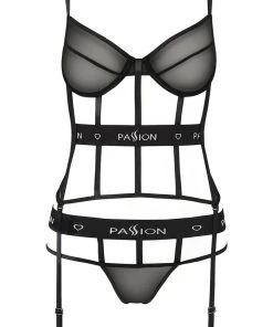Passion Lingerie Lingerie Corsets Passion Kyouka Corset Black