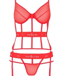 Passion Lingerie Passion Kyouka Corset Red
