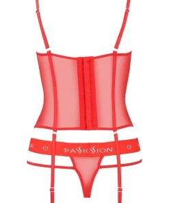 Passion Lingerie Passion Kyouka Corset Red