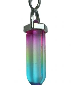 Alternative Gifts Pendant Fixed Wand Aura Pink Blue
