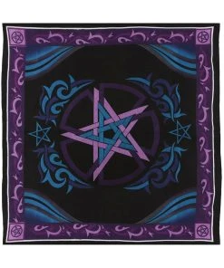 Something Different All Homeware Pentacle Altar Cloth