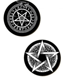 Grind Pentagram 4 Piece Coaster Set