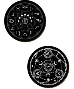 Grind Pentagram 4 Piece Coaster Set