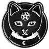 Gothic Pins Pentagram Cat Gothic Pin