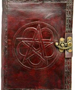 Nemesis Now Pentagram Leather Embossed Journal With Lock