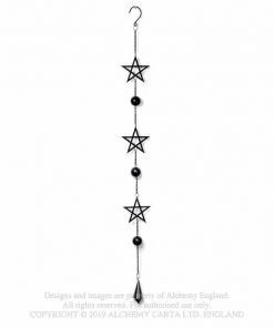 Alchemy Gothic Garden Alchemy Pentagram Wind Chime