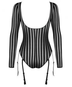 PetiteNoir Noir Handmade Petite Noir Body With Suspenders XL