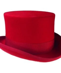 Euro Accessories Red Top Hat