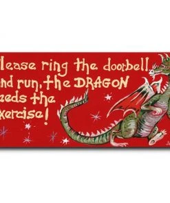 Something Different Please Ring The Doorbell And Run Smiley Magnet Sale