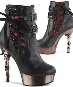 Gothic Boots Pleaser MUERTO-1030 Boots