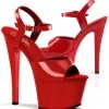 Ladies Fetish Boots Pleaser SKY 309 Shoes Red