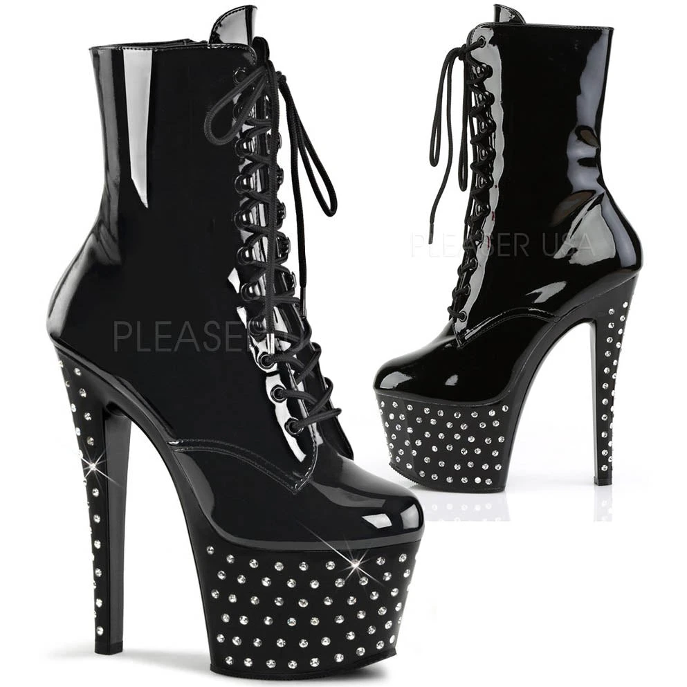 Ladies Fetish Boots Pleaser STARDUST-1020-7 Boots 9 Ladies Fetish Boots Pleaser STARDUST-1020-7 Boots