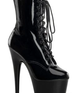 Pleaser ADORE-1020 Boots Patent Ladies Fetish Boots
