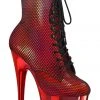 All Footwear Pleaser ADORE 1020HFN Red Boots