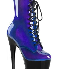 All Footwear Pleaser ADORE 1020SHG Blue Purple Boots