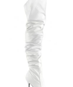 Pleaser CLASSIQUE 3011 Boots White Ladies Fetish Boots