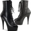 Gothic Boots Pleaser DELIGHT-1020 Boots Leather 1 Gothic Boots Pleaser DELIGHT-1020 Boots Leather
