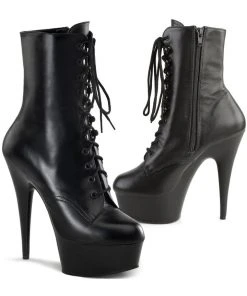 Gothic Boots Pleaser DELIGHT-1020 Boots Leather