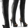 Ladies Fetish Boots Pleaser DELIGHT-3019 Boots