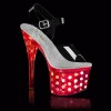All Footwear Pleaser DISCOLITE-708DOTS Shoes