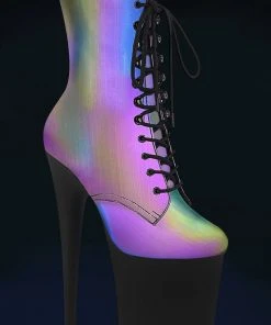 Pleaser FLAMINGO-1020REFL Boots All Footwear