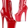 Pleaser FLAMINGO-1021 Boots Red
