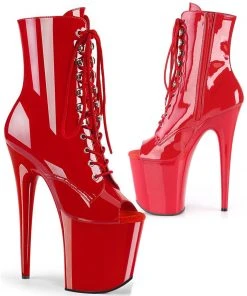 Pleaser FLAMINGO-1021 Boots Red