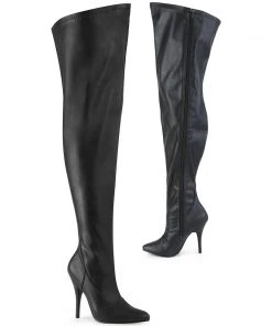 Pleaser Pink Label SEDUCE-3000WC Boots Matte All Footwear