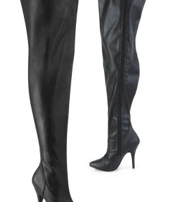 Pleaser Pink Label SEDUCE-3000WC Boots Matte All Footwear