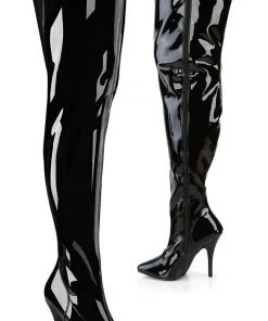 Pleaser Pink Label SEDUCE-3000WC Boots Ladies Fetish Boots