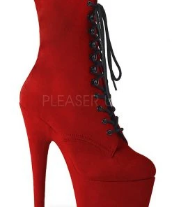 All Footwear Pleaser Red ADORE 1020FS Boots