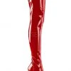 Pleaser SEDUCE 3000 Boots Red Ladies Fetish Boots