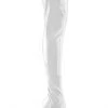 Pleaser SEDUCE 3000 Boots White Ladies Fetish Boots 1 Pleaser SEDUCE 3000 Boots White Ladies Fetish Boots